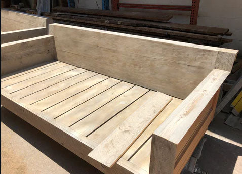 Custom Barn wood  Outdoor Sofa