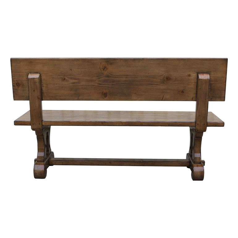Gothic Bench featured in Reclaimed wood