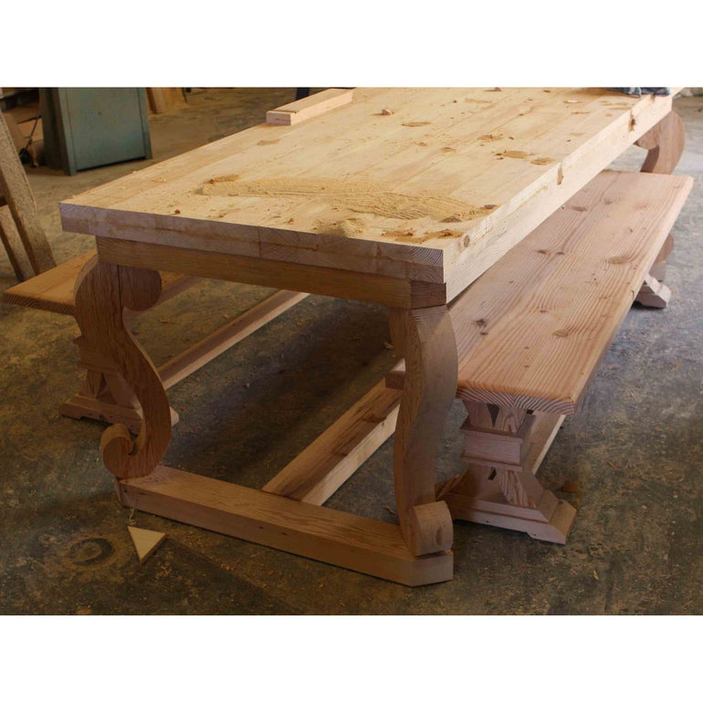 Bordeaux Reclaimed Wood Dining Table