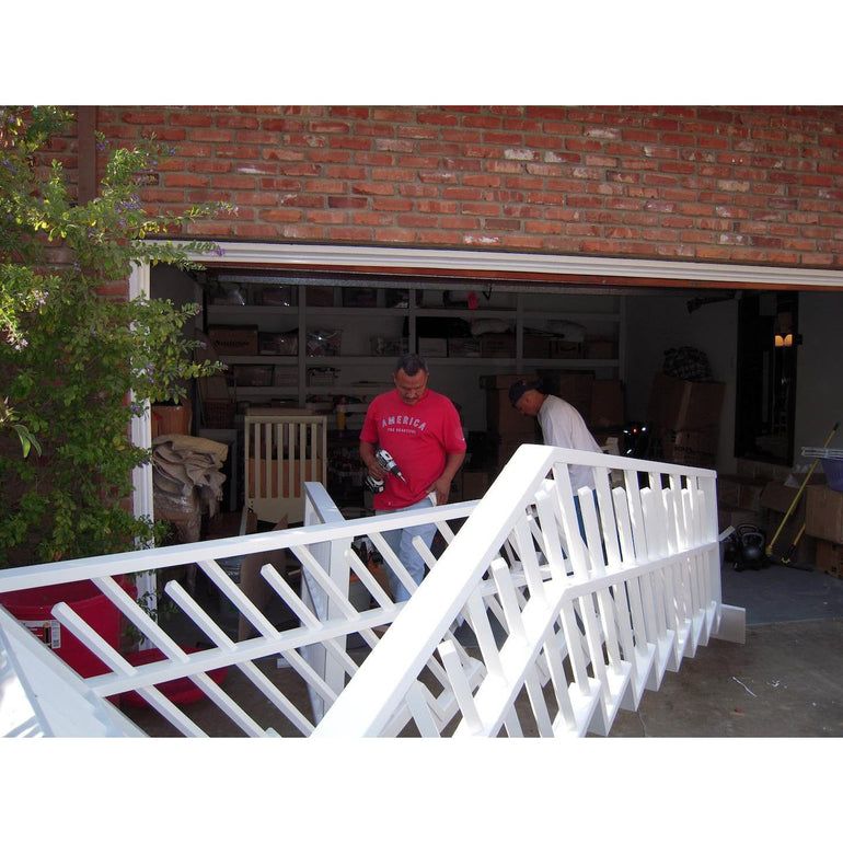Custom Stairway for a home in Malibu