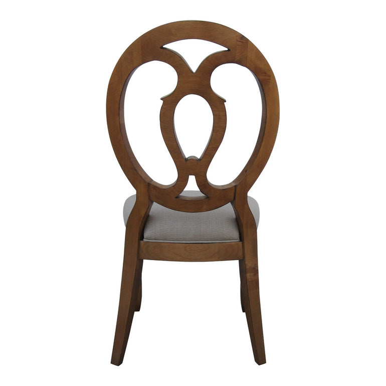 Modern Wood Frame Axiom Open Back Chair
