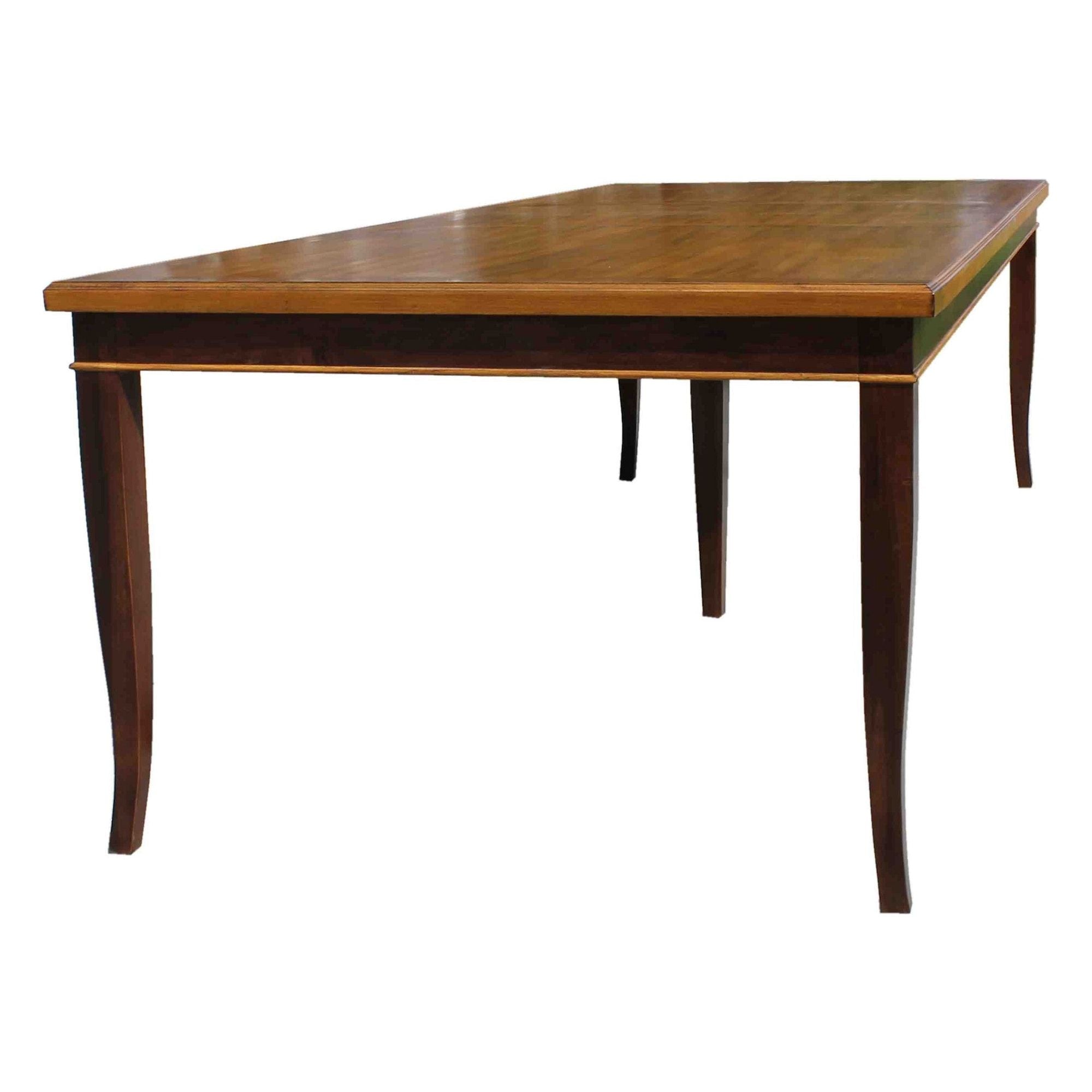 French Dining Table With Center Extension