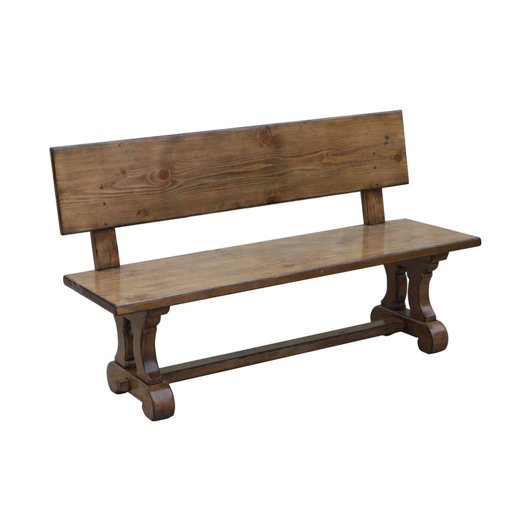 Gothic Bench featured in Reclaimed wood