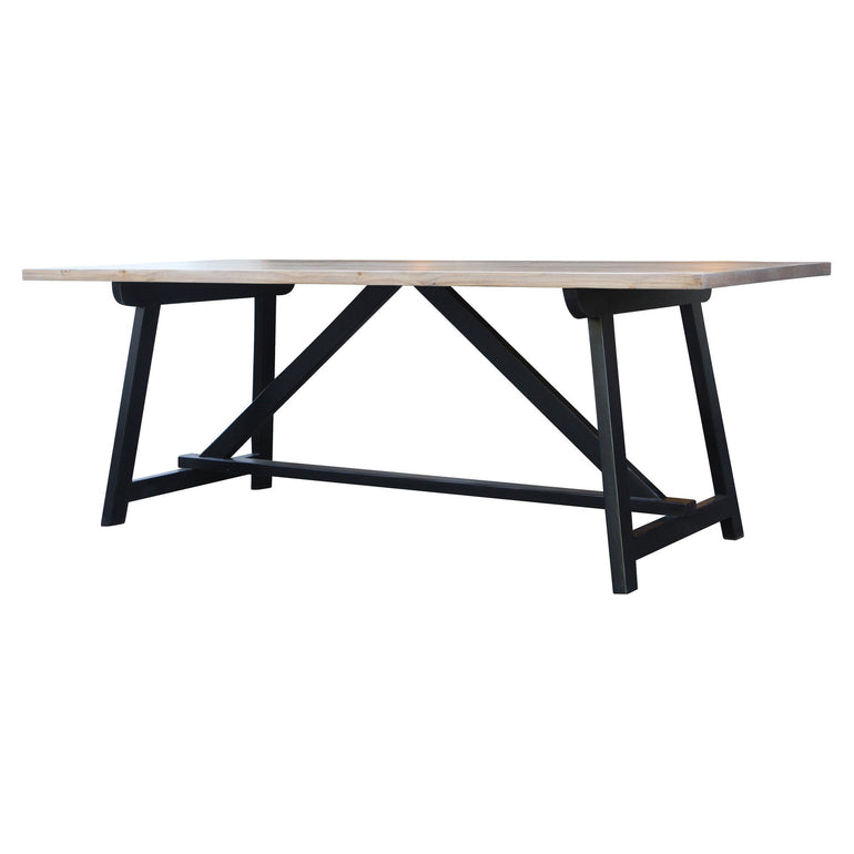 Sawhorse Dining Table 