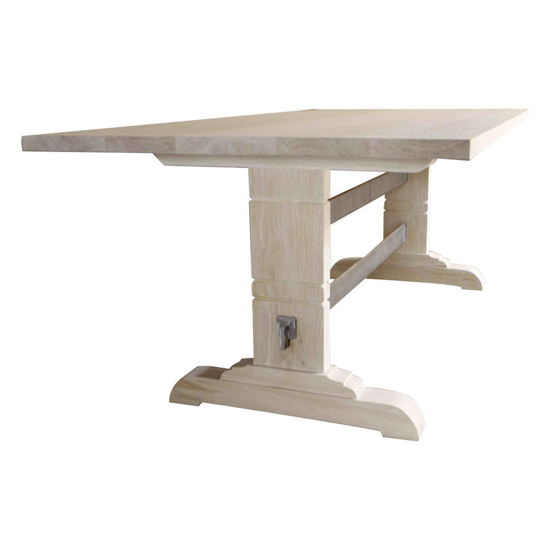 Montreal Modern Trestle Dining Table