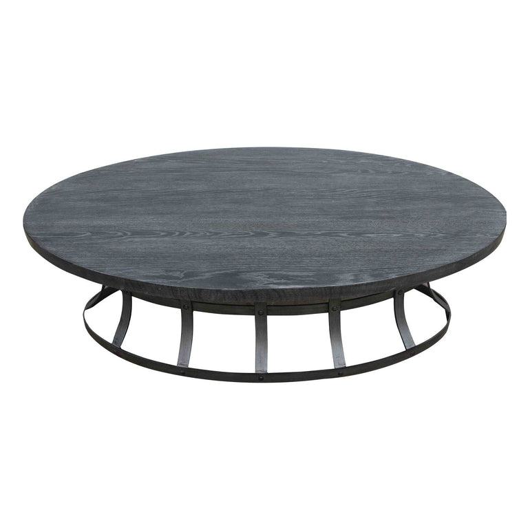 Zuma Grey Oval Coffee Table