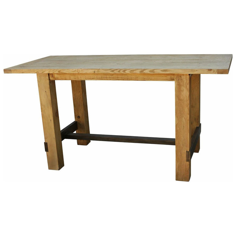 Wood bar height table deals