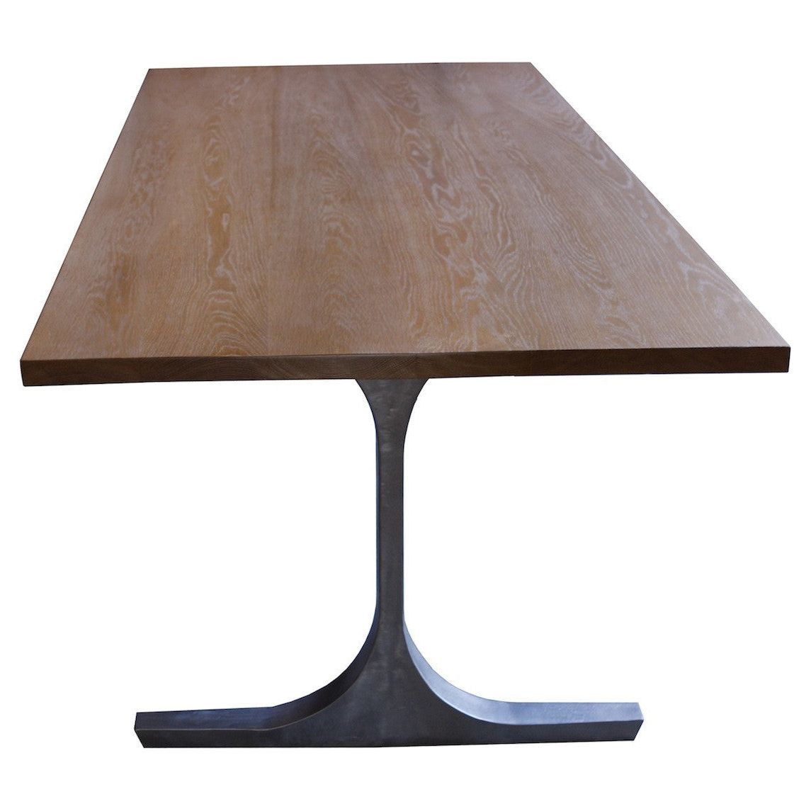 Photographed in the Shade -solid white oak top