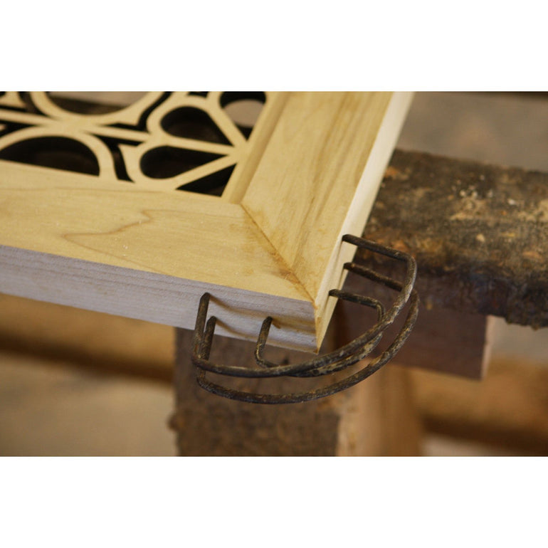 Glueing Up Mitered Doors With C-Clamps