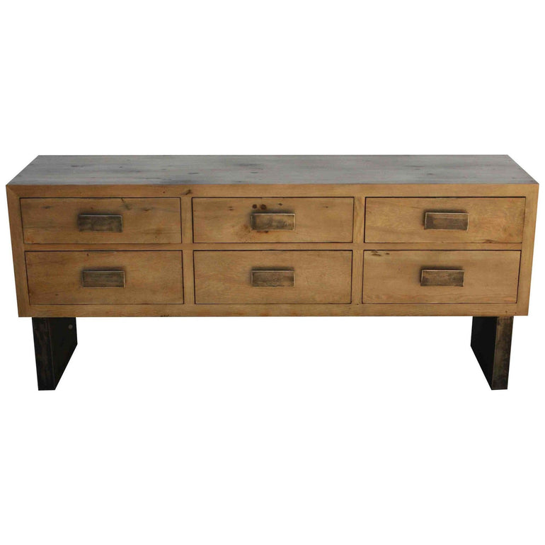 The Charles Console -Our Favorite T.V. Interior Designer, Daniel Kucan Designing His New Home Collection of Modern Industrial Furniture Mortise & Tenon The Charles Console -Our Favorite T.V. Interior Designer, Daniel Kucan Designing His New Home Collection of Modern Industrial Furniture Mortise & Tenon