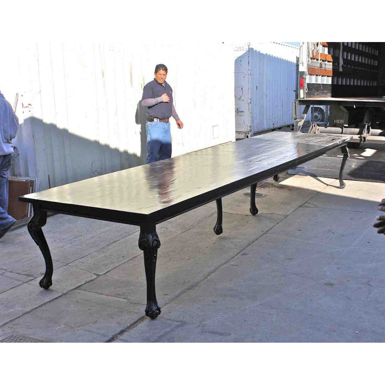 Reclaimed Wood Ping Pong Table