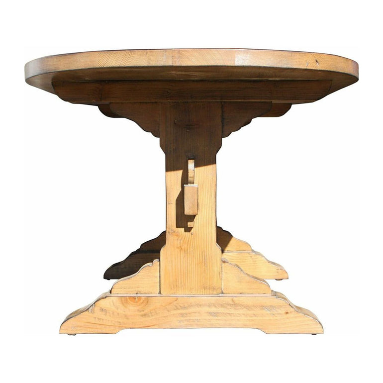 Santa Barbara Trestle Dining Table in Reclaimed Wood