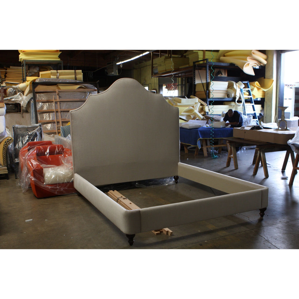 Custom Upholstered bed Projects – Mortise & Tenon