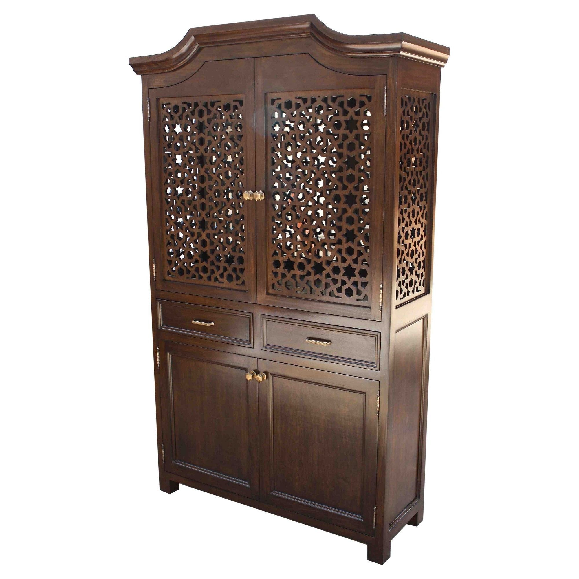 Moroccan Panel Wine Armoir