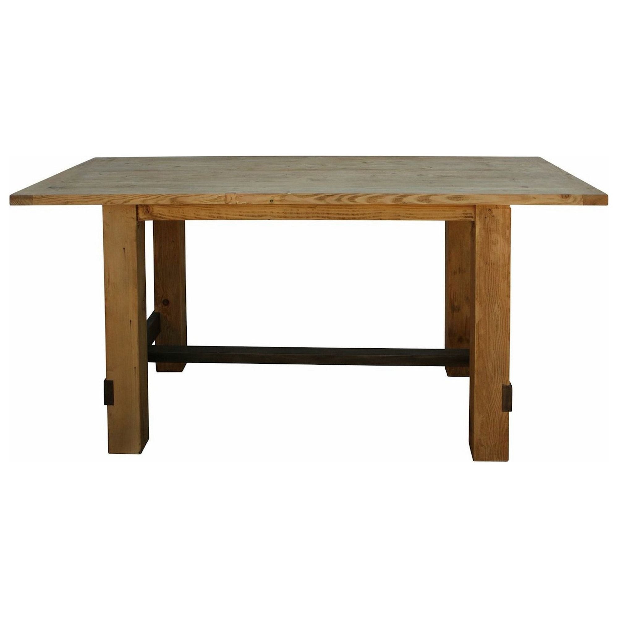 Reclaimed Wood Bar Height Table 