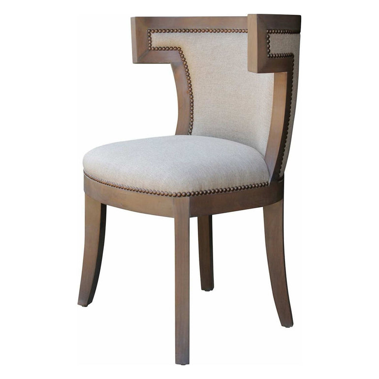 Barrymore Dining Chair dramatic barrel back 