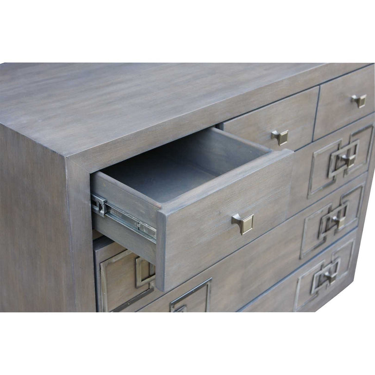 We use full extension drawer glides, 75 pound rating