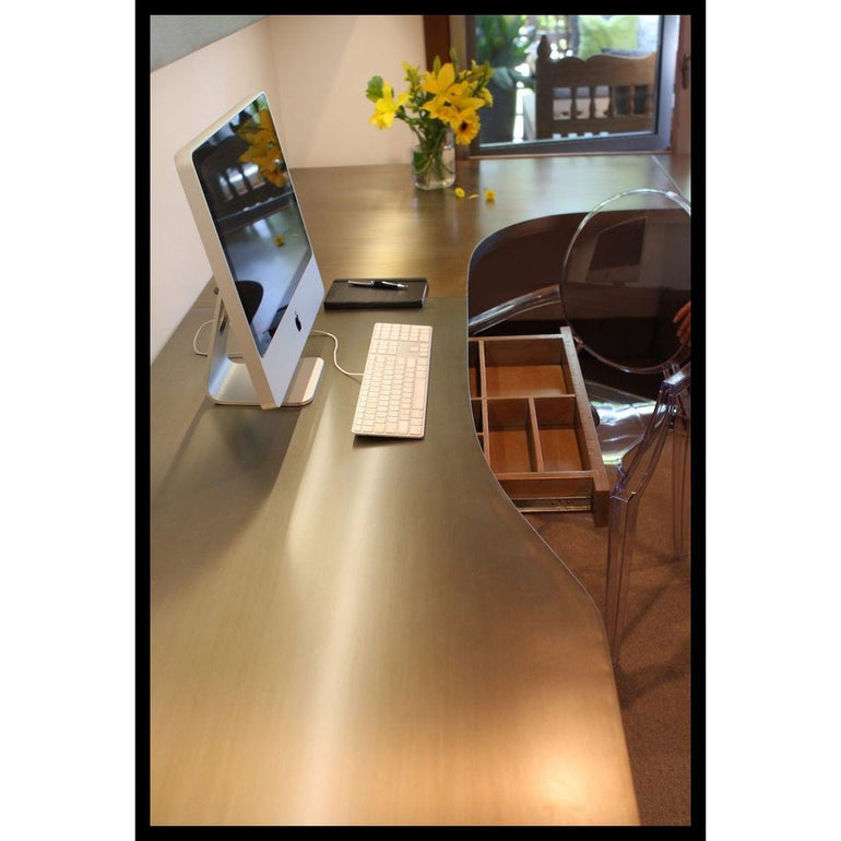 distressed stainless steel tops 