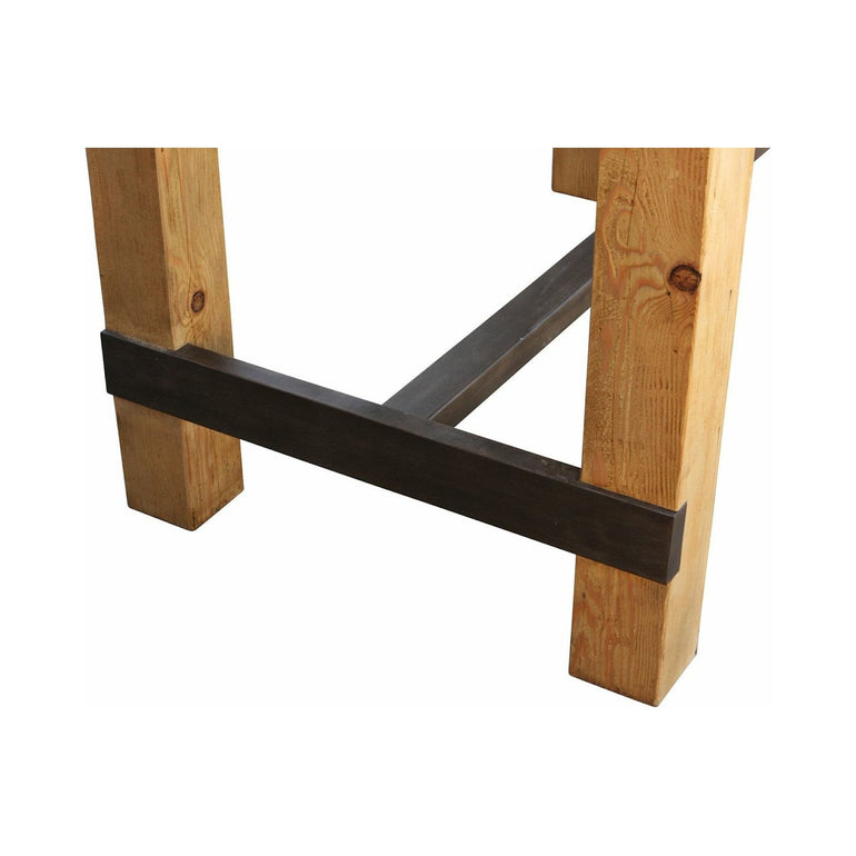 Reclaimed Wood Bar Height Table 