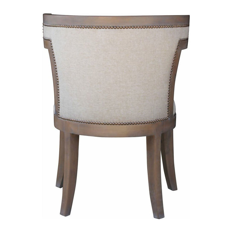 modern Barrymore Dining Chair dramatic barrel back 