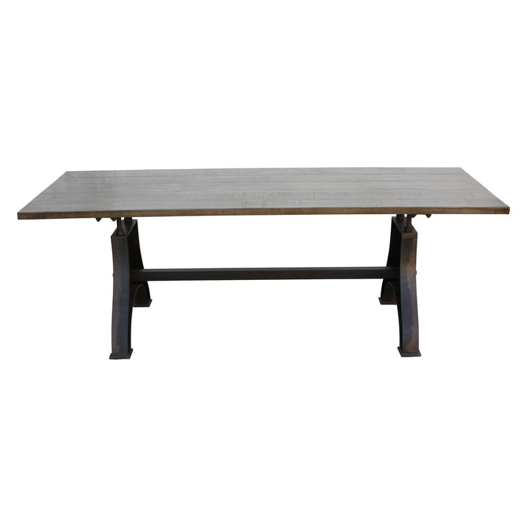 Metropolis industrial Dining Table