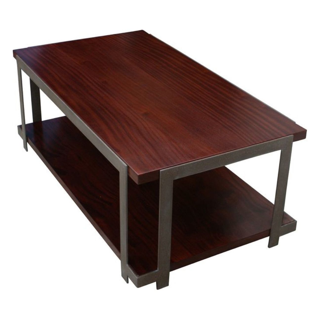 Organic Modern Industrial Coffee Table