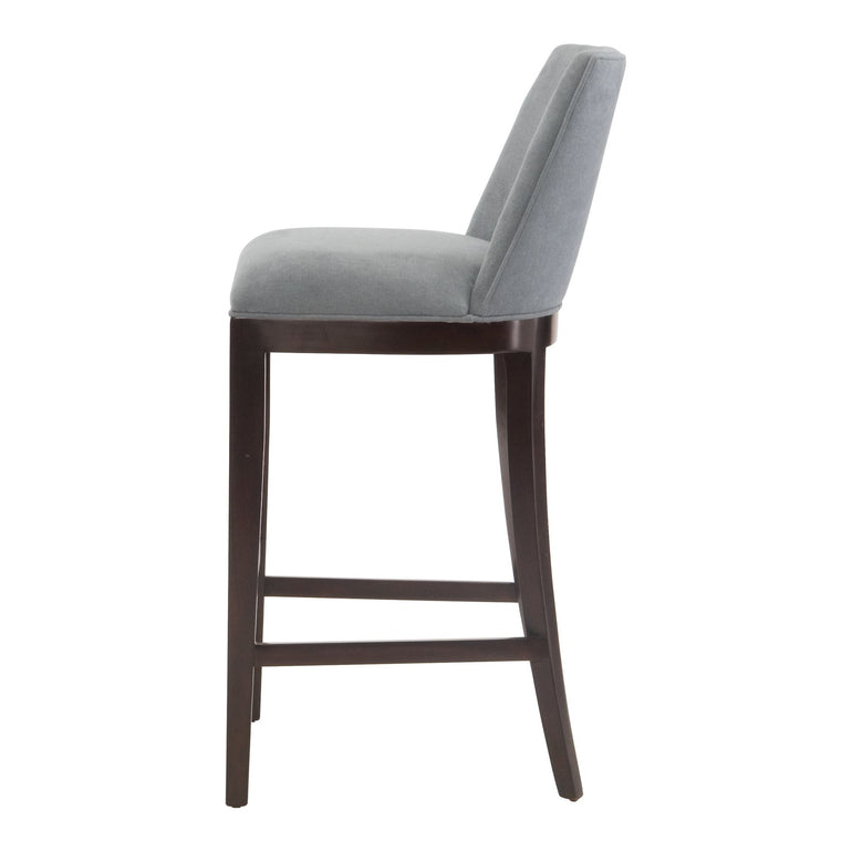 wood and upholstery bar stool modern