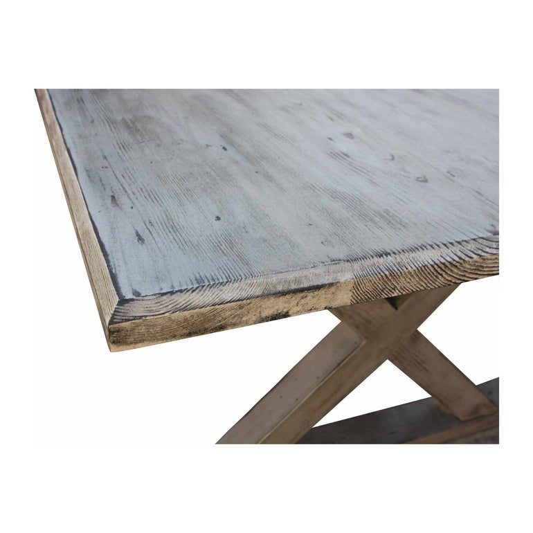 Classic Country X Base Dining Table