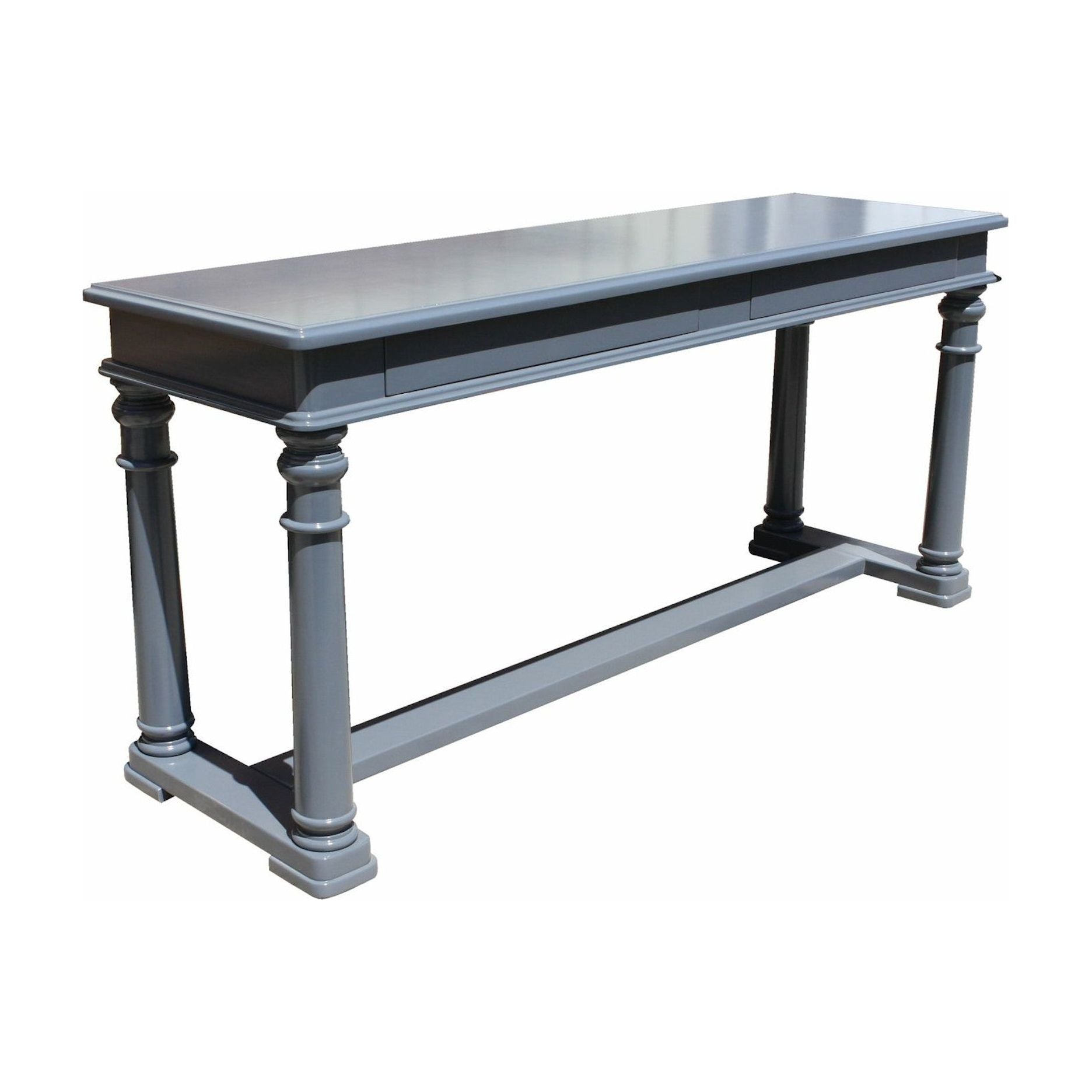 Neo-Classical Custom Entryway Table – Mortise & Tenon