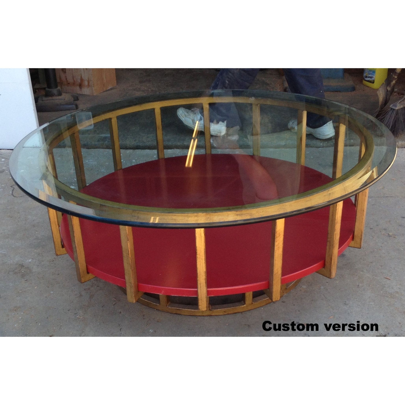 New York Round Modern Coffee Table – Mortise & Tenon