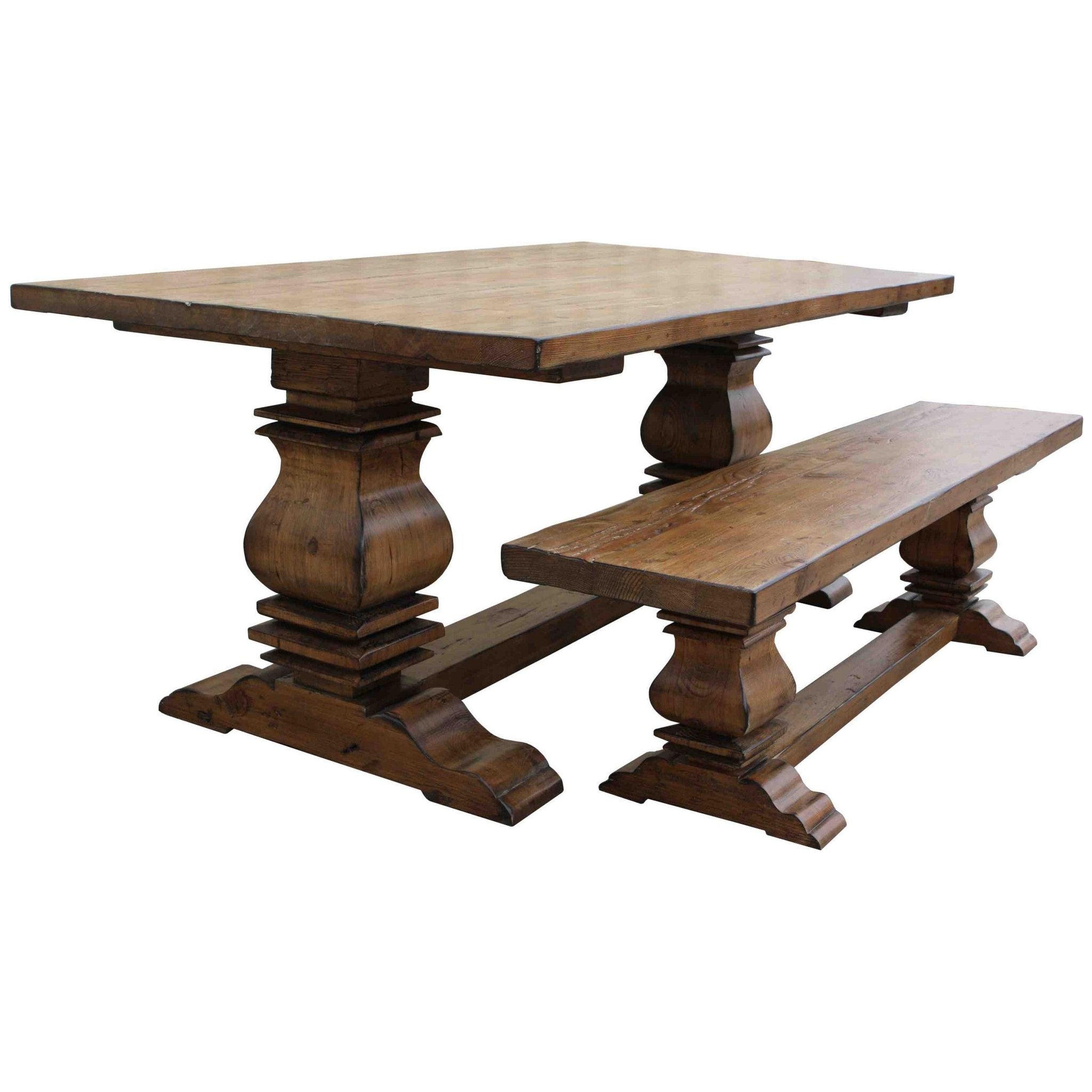 Anaheim Reclaimed Wood Dining Table 