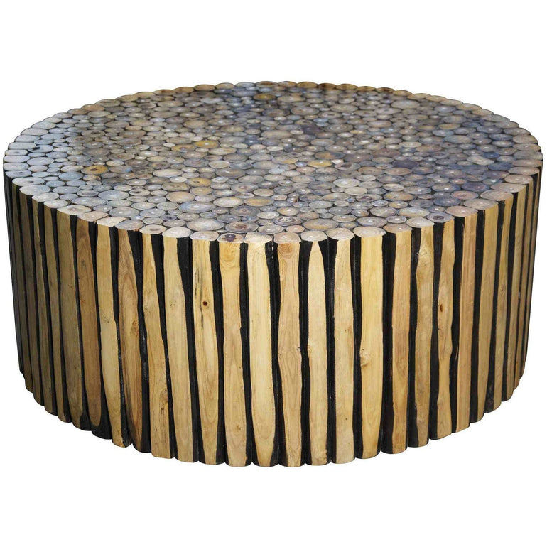 Tronc D'Arbre Round Coffee Table