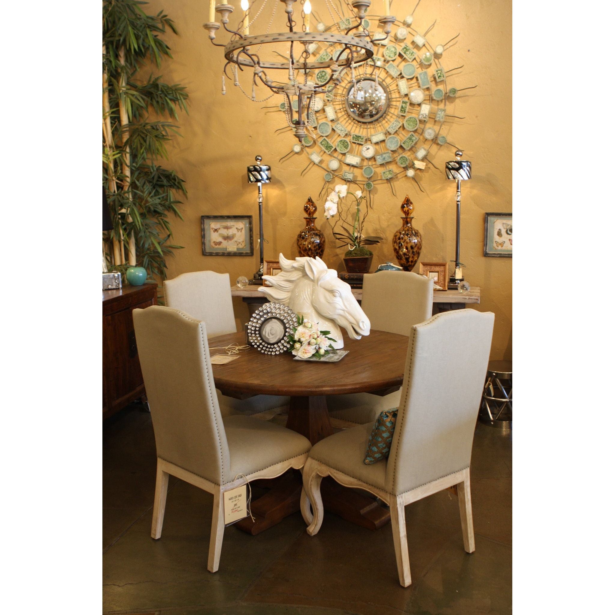 Custom Reproduction Dining Room Table Sets Hand Crafted in Los Angeles ...