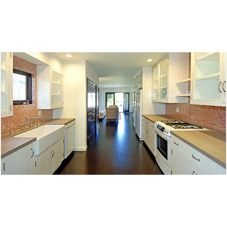 Bet you haven't seen reclaimed wood kitchen cabinets like this.