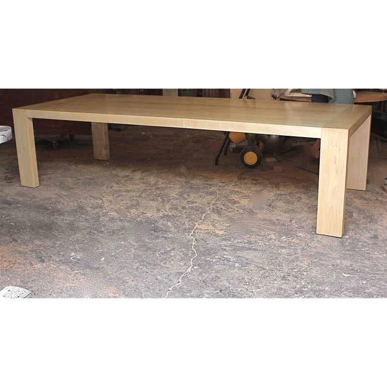 Modern Solid Maple dining table
