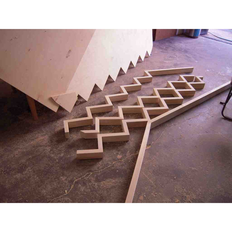 Custom Stairway for a home in Malibu