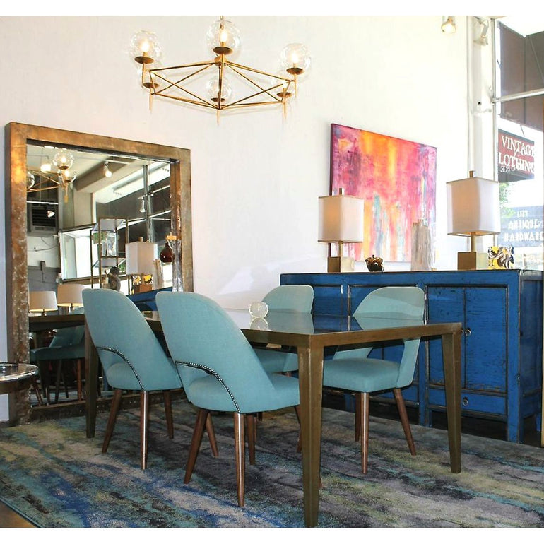 Modern Lindsey Dining Table and Lucille Chairs