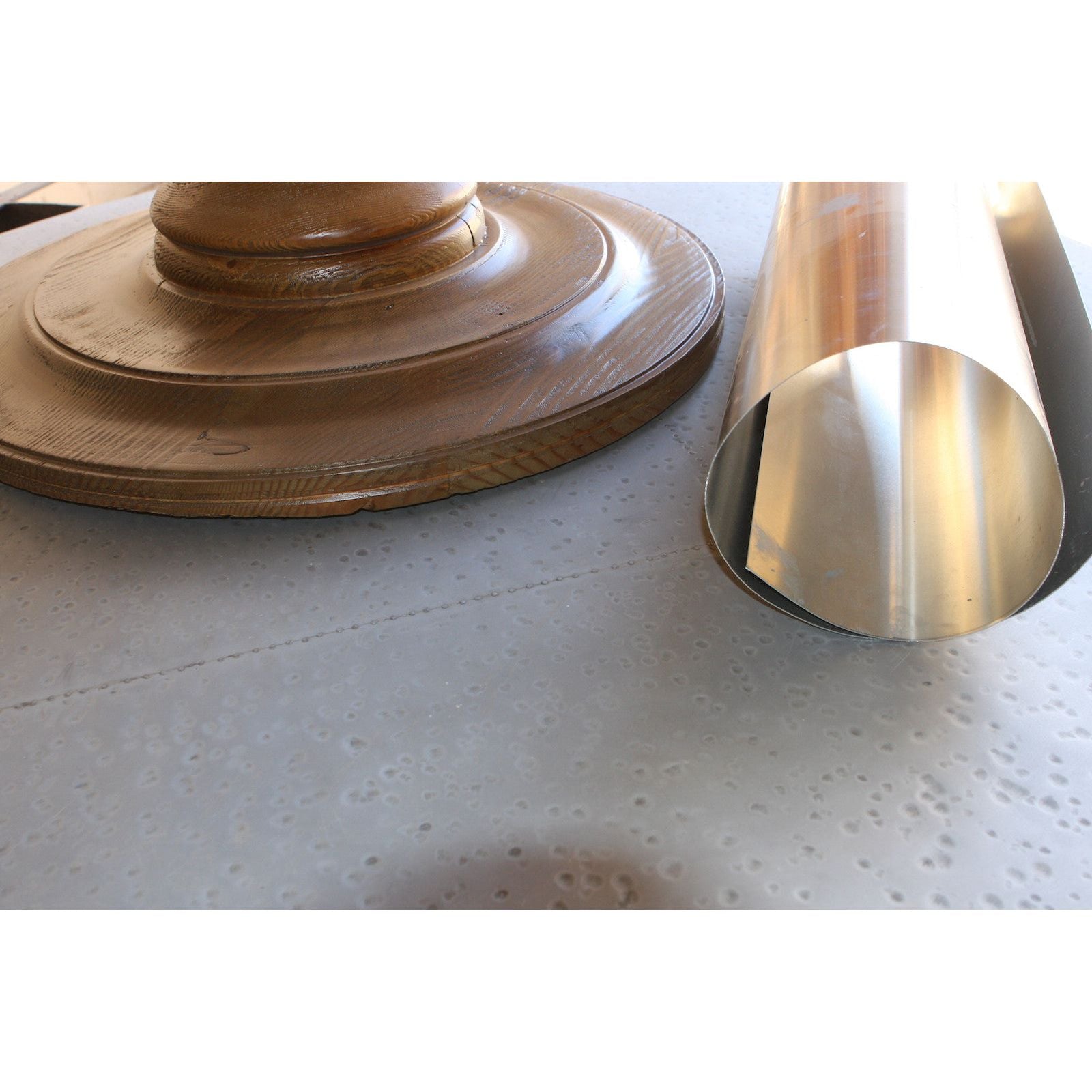 Zinc Top Dining Tables – Mortise & Tenon Zinc Top Dining Tables – Mortise & Tenon